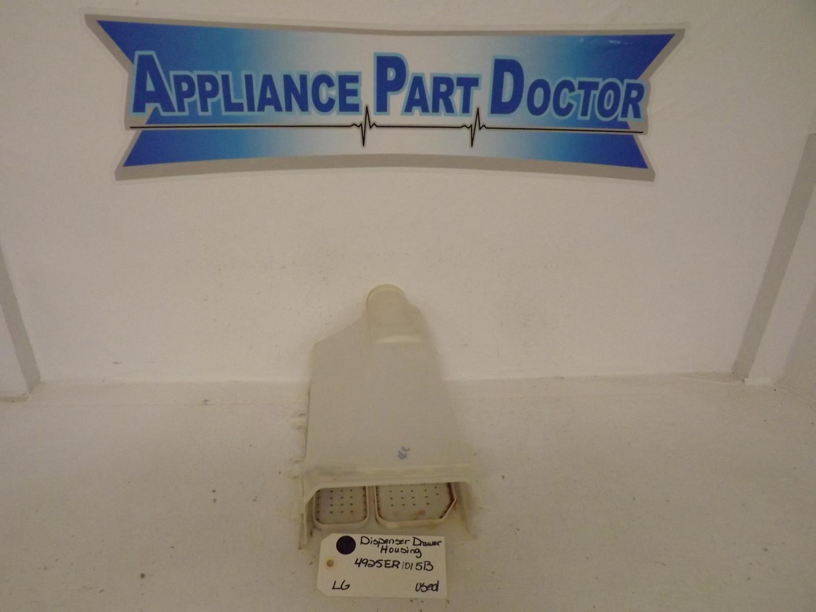 LG Washer 4925ER1015B Dispenser Drawer Housing Used LG Washer 4925ER1015B Dispenser Drawer Housing Used